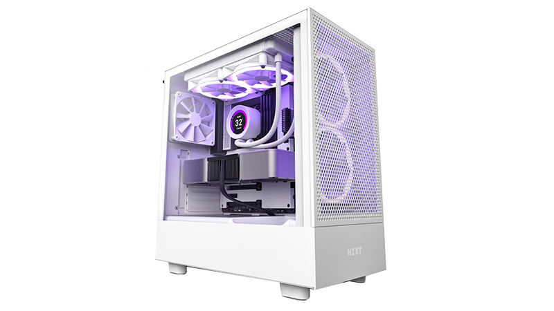 NZXT H5 Flow White - PC cases - LDLC 3-year warranty